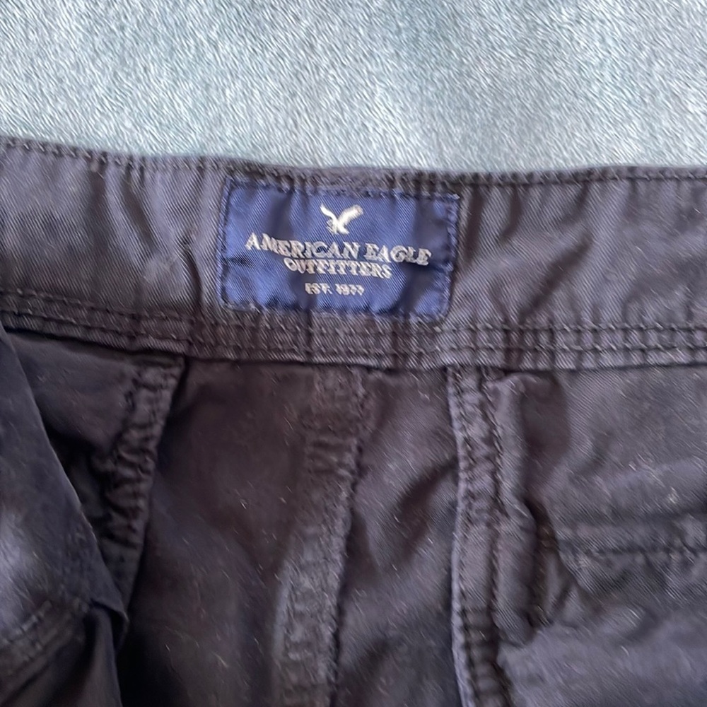 Skinny leg khakis